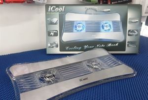 Picture of Aluminum Dual Fan Laptop Cooling Pad
